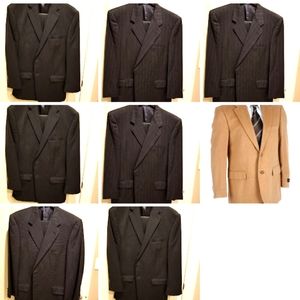 Men's Hickey Freeman and Macy's suits and sports clothes excellent condition